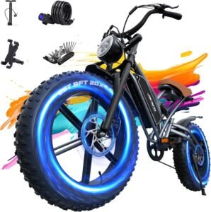 Bicicleta eléctrica JANSNo con motor de 90Nm/65Nm y batería desmontable de 48V 34Ah/14Ah.