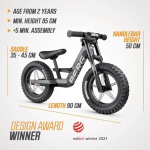 Berg Biky Cross-Bicicleta con Freno de Mano, a Partir de 2 años. ¡Descubre la mejor opción para los más pequeños!