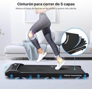Opiniones Mobvoi Cinta de Correr para Caminar Escritorio - Obtén la mejor cinta de correr compacta y portátil para la oficina en casa. ¡Mejora tu salud mientras trabajas!