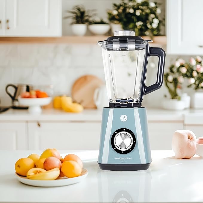 Opiniones Batidora de Vaso Juanita BlendClassic 2000W – Motor Full Copper, 5 Velocidades, Cuchillas Titanio, Jarra 1,5L La mejor batidora de vaso del 2021. ¡Descubre por qué!