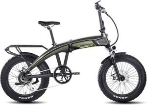 SachsenRAD Bicicleta Eléctrica Plegable F6 Safari, 20" - Opiniones y Características - Bicicleta Eléctrica con Batería de Litio 36V 10,4 Ah