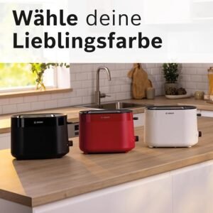 Opiniones Tostadora BOSCH TAT2M123 950 W - Descubre la mejor tostadora del mercado. ¡Haz tu desayuno perfecto con la tostadora BOSCH TAT2M123 de 950W!