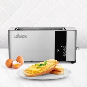 Opiniones Ufesa Duo Plus Delux Tostador de 2 Ranuras Largas y Anchas, 1400W - Descubre por qué este tostador es la mejor elección para tu desayuno. ¡Consigue el tuyo ahora!