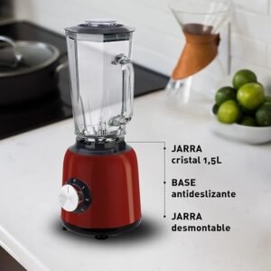 Opiniones Jata BT795 Batidora de Vaso 1200W - La Mejor Batidora de Vaso del Mercado