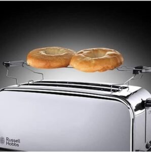 Opiniones Russell Hobbs Tostadora Victory - 2 Ranuras Largas y Anchas, Tostador para 4 Rebanadas, Bandeja Recogemigas. Encuentra la mejor tostadora para tus desayunos en nuestro catálogo.