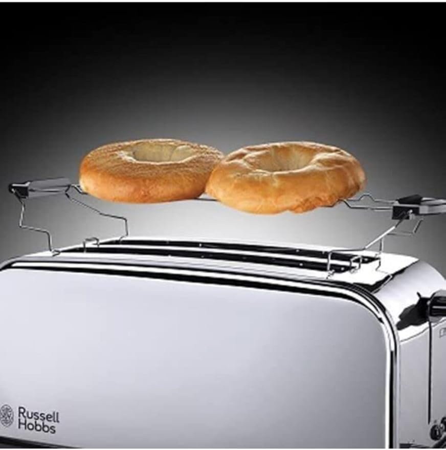 Opiniones Russell Hobbs Tostadora Victory - 2 Ranuras Largas y Anchas, Tostador para 4 Rebanadas, Bandeja Recogemigas. Encuentra la mejor tostadora para tus desayunos en nuestro catálogo.