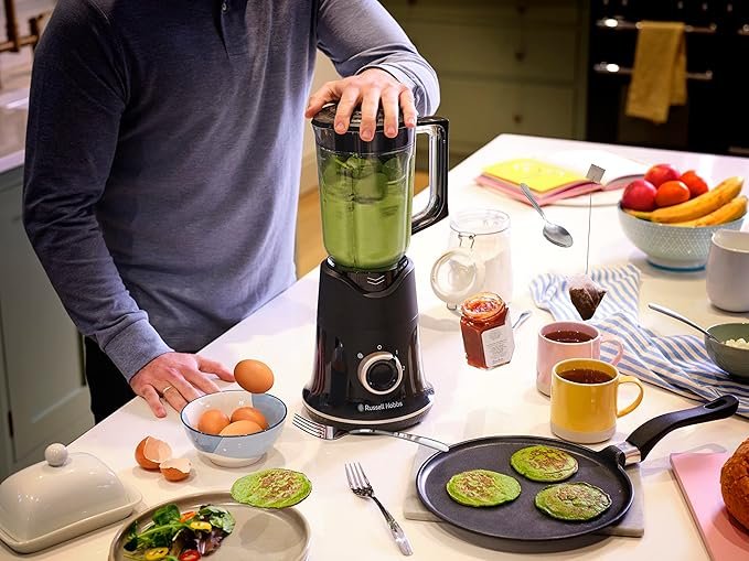 Opiniones Russell Hobbs 26710-56 Batidora de Vaso Blade Boost - Tecnología Blade Boost - Jarra de 1,5L