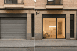 Imagen sobre Cambio de uso de local a vivienda