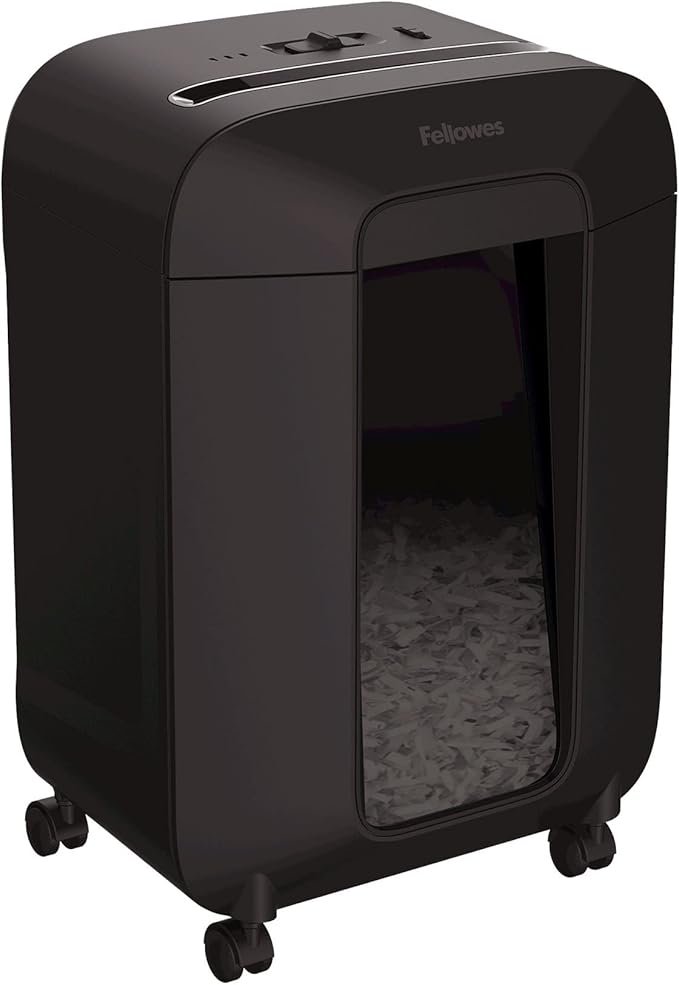 Opiniones Fellowes LX85 - Trituradora de Papel, Corte en partículas, destruye hasta 12 Hojas, destructora de Papel Uso Personal. ¡Consigue la mejor destructora de papel para uso personal! ¡Destruye hasta 12 hojas a la vez con el modelo Fellowes LX85! ¡Protege tu información con esta trituradora de papel de corte en partículas! ¡Aprovecha esta oferta y mantén tus documentos seguros!