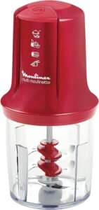 "Moulinex Multimoulinette AT714G - Picadora de 500 W con 3 cuchillas"