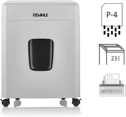 Dahle Trituradora de papel ShredMatic 90 Autofeed: Opiniones, características y precio. ¡Consigue ya la mejor manera de destruir documentos con seguridad y eficiencia!