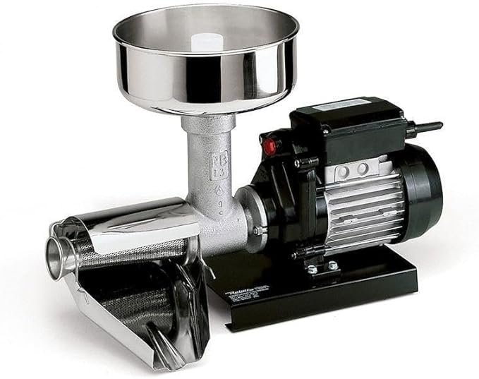 Exprimidor de acero inoxidable Reber 9008 N 400W - Opiniones, características y precio