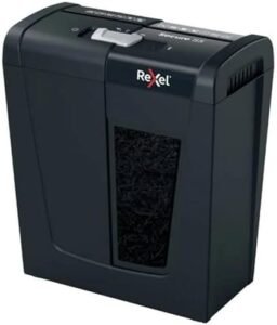 Destructora de Papel Rexel Secure S5 en Tiras - Opiniones, Precio y Características - 6-5 Hojas, P2, 10L Papelera Extraíble - ¡Aprovecha la Oferta!