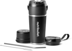 Nutribullet Flip NBP016B - Licuadora Portátil con Vaso Termo de 590ml que Conserva el Frío 24h y Tritura Hielo - Opiniones y Reseñas