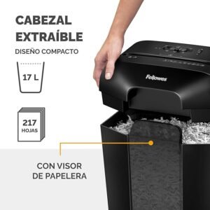 Fellowes LX50 - Trituradora de Papel, Corte en partículas, destruye hasta 9 Hojas, destructora de Papel Uso Personal - Opiniones y Análisis - Compra ahora y protege tu información con esta potente trituradora de papel. ¡Destruye hasta 9 hojas con corte en partículas! Ideal para uso personal.