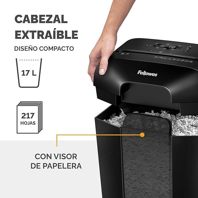 Fellowes LX50 - Trituradora de Papel, Corte en partículas, destruye hasta 9 Hojas, destructora de Papel Uso Personal - Opiniones y Análisis - Compra ahora y protege tu información con esta potente trituradora de papel. ¡Destruye hasta 9 hojas con corte en partículas! Ideal para uso personal.