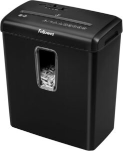 Fellowes FS-6C - Trituradora de Papel, Corte en partículas, Destruye hasta 6 Hojas, Destructora de Papel Uso Personal - Opiniones y Características. ¡Descubre la mejor opción para destruir tus documentos de forma segura!