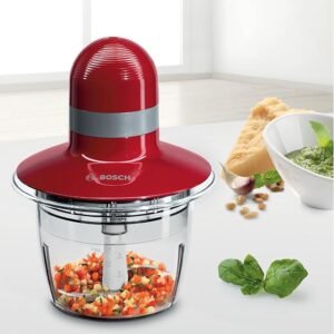 Opiniones Bosch - Picador, 400 W, Rojo, gris, Cuchillas acero inoxidable.