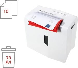 Opiniones HSM Shredstar S10 - Destructora de documentos, 6 mm. ¡Asegura la privacidad de tus documentos con esta potente y eficiente destructora de papel! No dejes que tu información confidencial caiga en las manos equivocadas. ¡Protege tus datos con la mejor calidad!