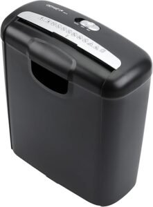 Genie Destructora 240 S: Opiniones, hasta 6 hojas, corte en tiras (P-2), trituradora de tarjetas de crédito.