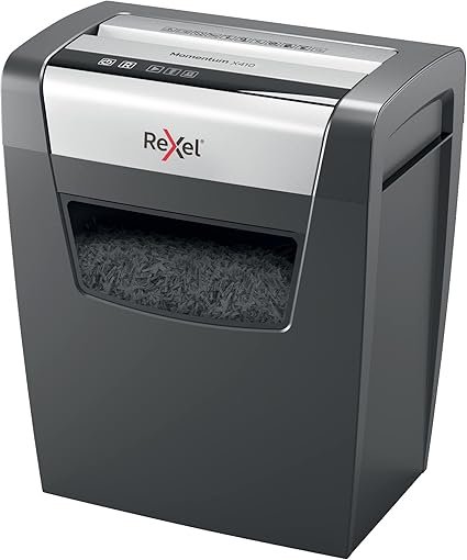 Opiniones Rexel Momentum X410 - Trituradora de Papel de Corte Cruzado, 11-10 Hojas - Compra online al mejor precio