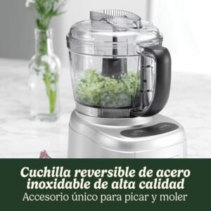 Cuisinart Mini Prep Pro: mini picadora y procesador multifunción. Pica, muele, mezcla y bate.