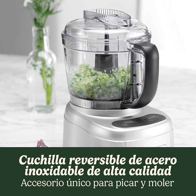 Cuisinart Mini Prep Pro: mini picadora y procesador multifunción. Pica, muele, mezcla y bate.