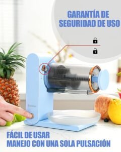 Picadora de Hielo y máquina para Hacer granizado eléctrico - Opiniones Enleber - Trituradora de Hielo portátil prémium.