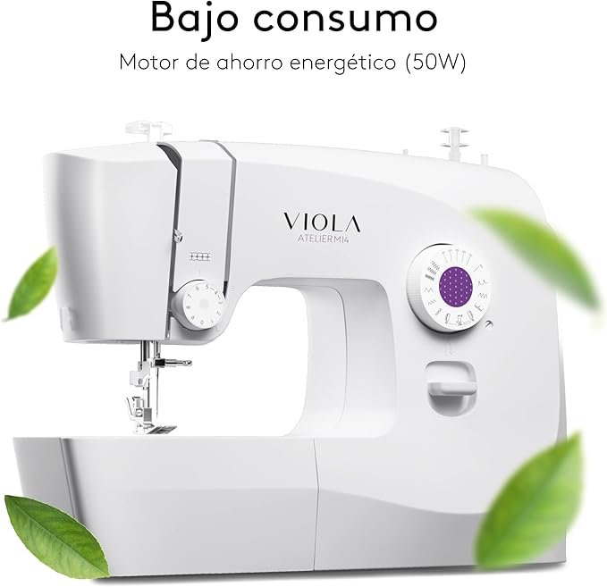 Opiniones VIOLA Atelier M14 Máquina de Coser - Descubre la mejor máquina para tus proyectos de costura en VIOLA Atelier. ¡Haz tus creaciones como toda una profesional! #MáquinaDeCoser #Costura #VIOLAAtelier