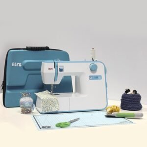Opiniones ALFA Máquina de Coser Style 30 Azul Cielo 19 Puntadas 30 x 19 x 41 Cm